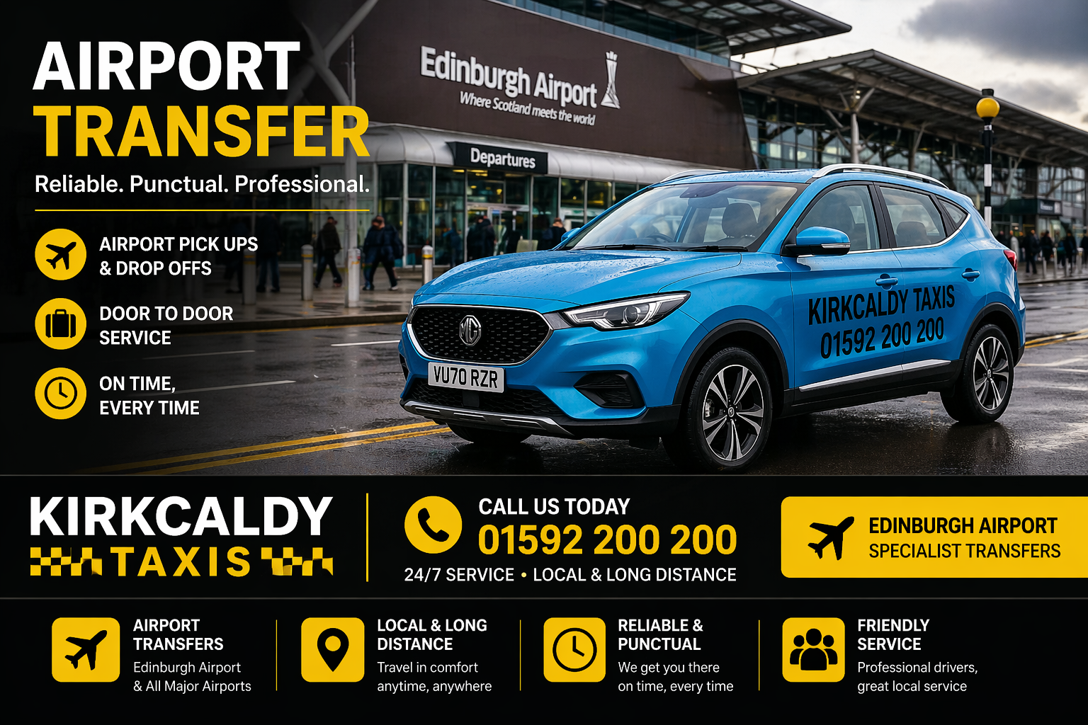 Private hire and long distance service